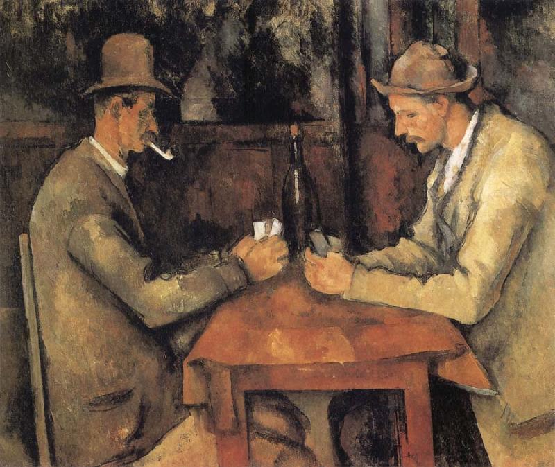 Paul Cezanne The Card-Players oil painting picture